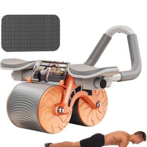 عجلة البطن الرياضية - مزودة ب شاشة ديجيتال لمتابعة تمارينك الرياضية بسهولة وحامل للجوال