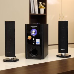 مكبر صوت وسماعة 2.1 قناة من اولسين مارك - بلوتوث - أسود - OMMS1117BT