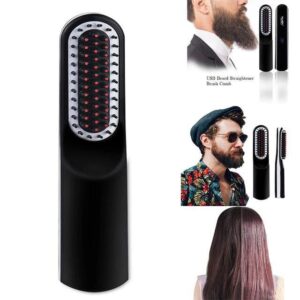 فرشاة فرد الشعر اللاسلكية القابلة لإعادة الشحن متعددة الوظائف - للرجال والنساء