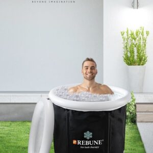 حوض استحمام متنقل للاستشفاء والعلاج بالثلج – قابل للطي وسهل الاستخدام