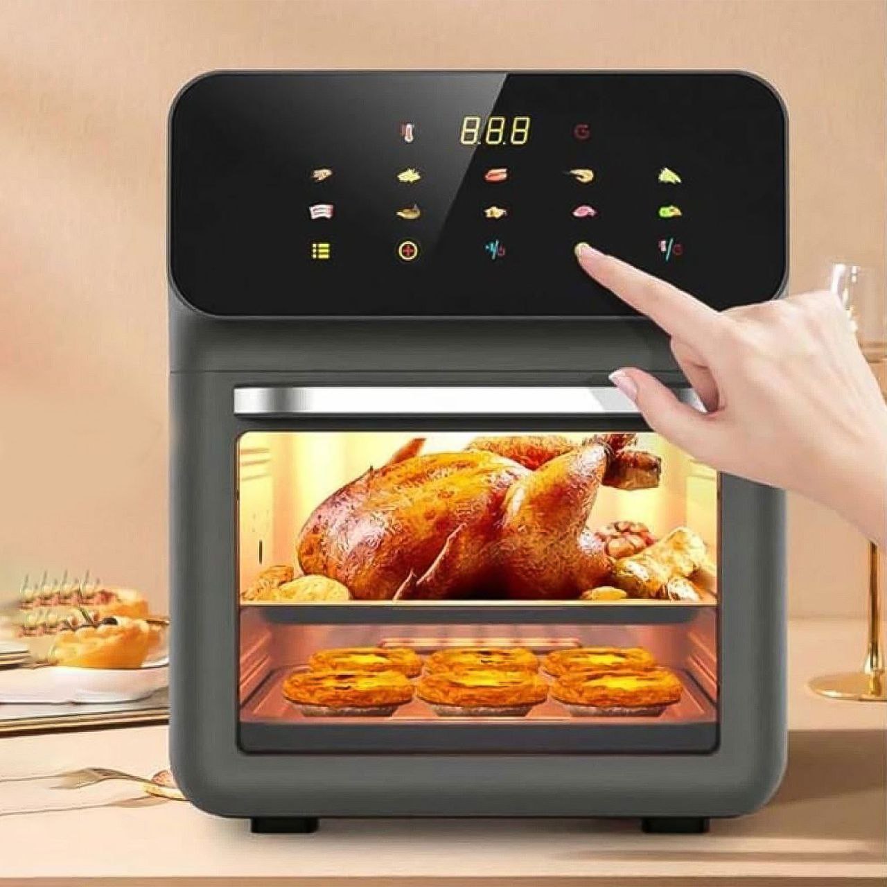 قلاية كهربائية - اير فراير من دينكس سعة 12 لتر (1)